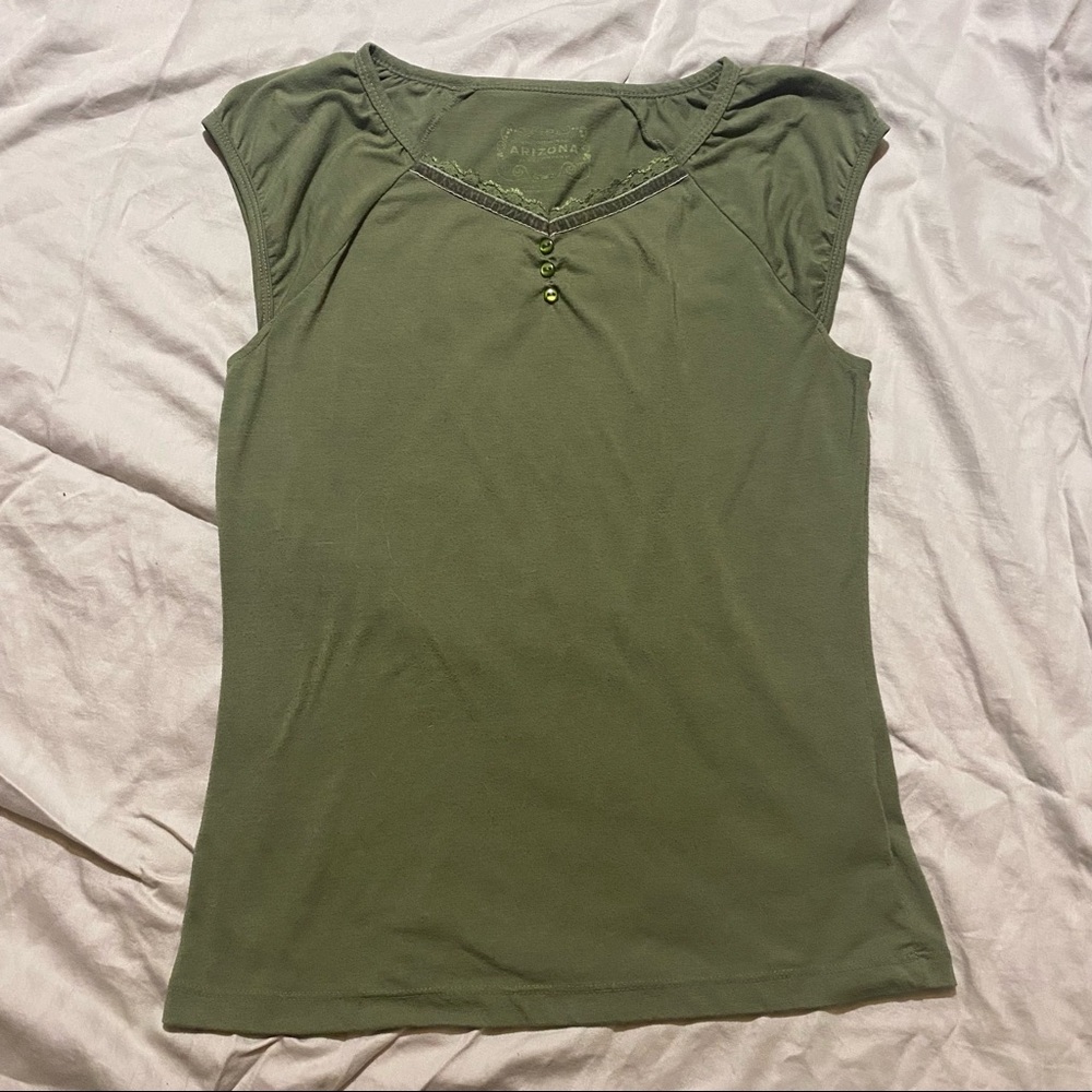 Green Arizona Y2K Shirt XS